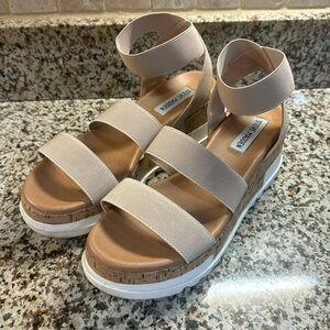 Steve Madden elba platform cork sandals